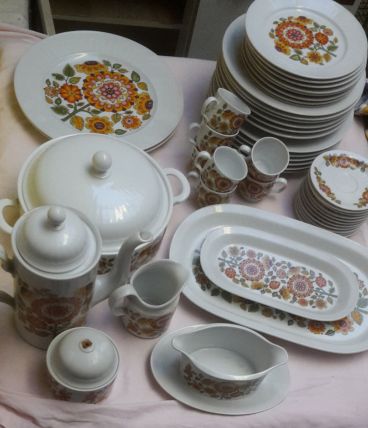 Service vaisselle 1970