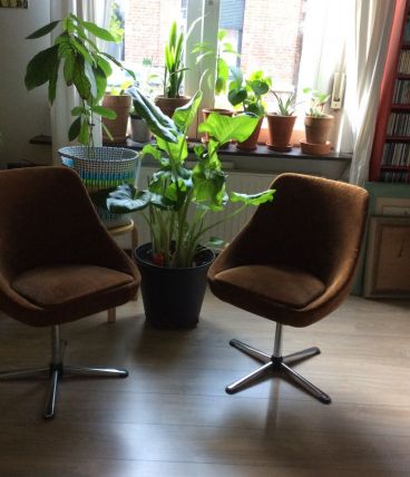 Chaises tournantes Années 60