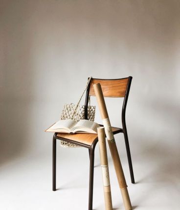 Chaise écolier vintage (8 disponibles)