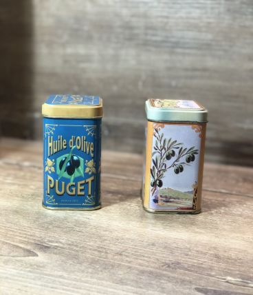 2 Boîtes à épices métalliques PUGET