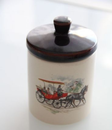 Pot à tabac vintage 