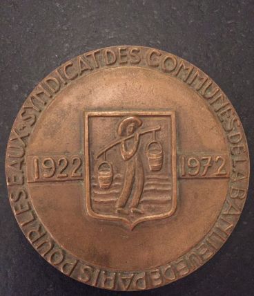 Médaille bronze de André-Henri Torcheux pour Syndicat Eaux