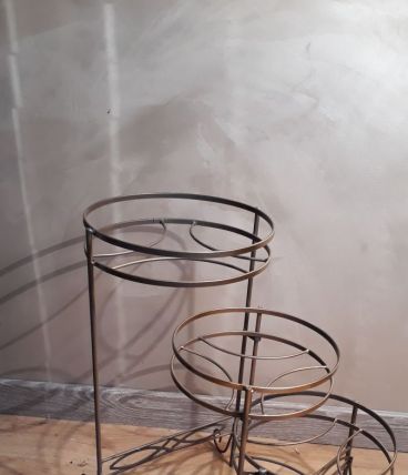 porte plantes fer  1970  50x25c