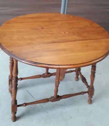 table ronde pliable d appoint  