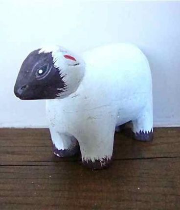 Petit mouton en bois