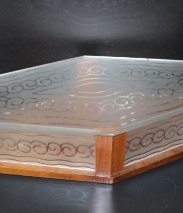 Boîte à biscuits bonbonnière vintage  Art Déco