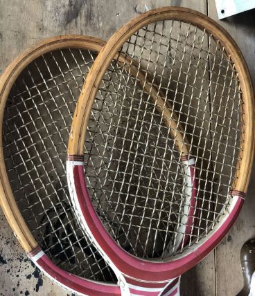 Duo raquettes de tennis vintage MARCO