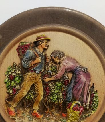 Petit tableau les vendanges