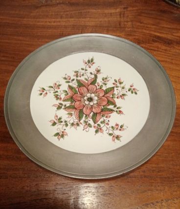 Assiette deco vintage 