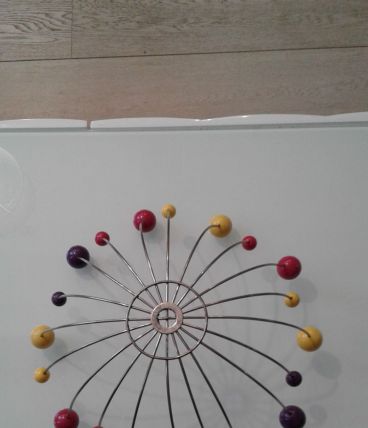 Corbeille à fruits métal vintage. 