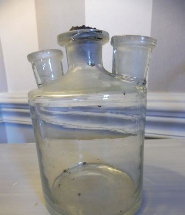 Vase/bocal chimie ancien 1950