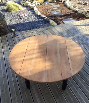 Table basse avec rallonges pliantes 