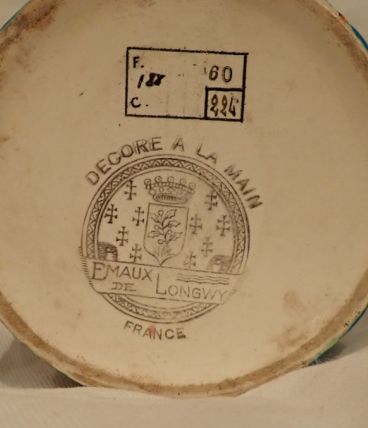 Pichet Emaux de Longwy