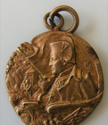 Médaillon bronze jacques edouard gatteaux napoléon bonaparte