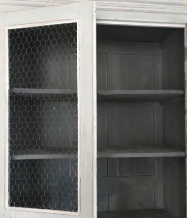 Armoire-Vaisselier patinée 