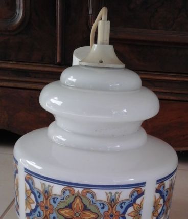 Opaline blanche année  50/60