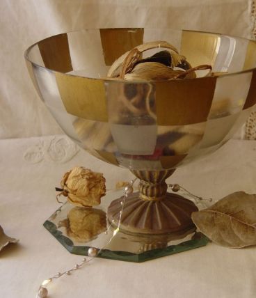 Coupe sur pied Art Déco