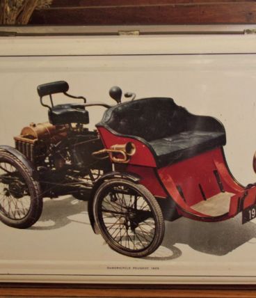 Boîte métal à Biscuit "Peugeot"