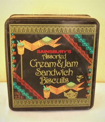 Boîte à biscuit en métal "Sainsburry"