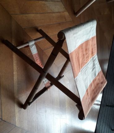 Tabouret pliant années 50