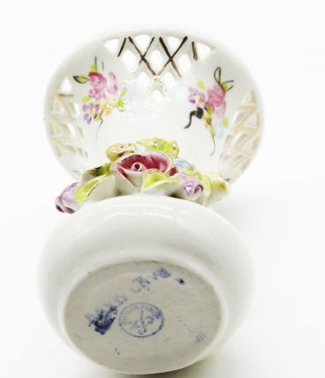 Petit vase en céramique fleurs