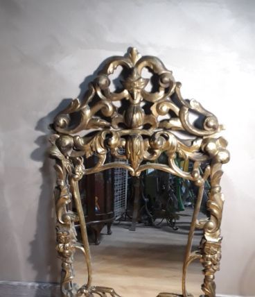miroir caractéristiques du style Rococo , 1900  