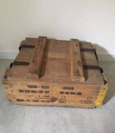 caisse à munition en bois