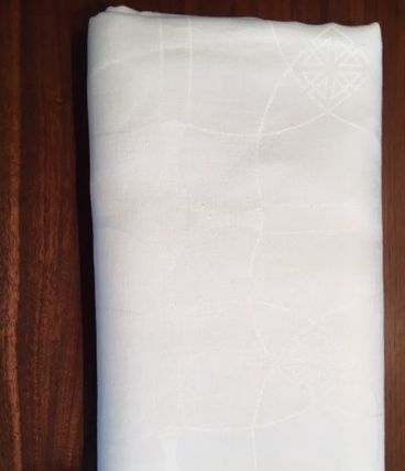 Grande nappe LIN blanche 3,20 mx1,50 m