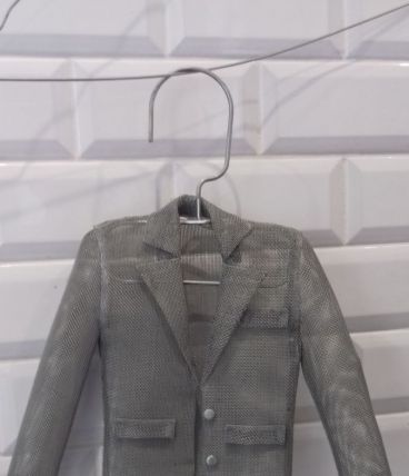 Blazer déco en grillage