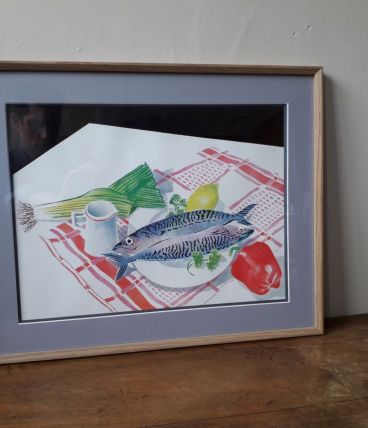 Illustration anglaise vintage