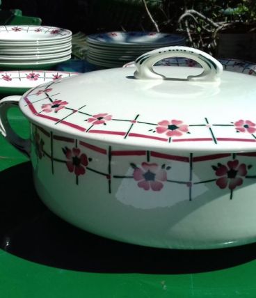 Soupière Céranord "Monique" vintage