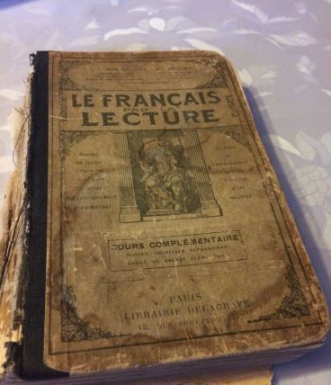 Anciens manuels de français
