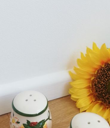 Salière et poivrière vintage.