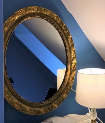 Grand miroir bois doré  72cmx58 cm