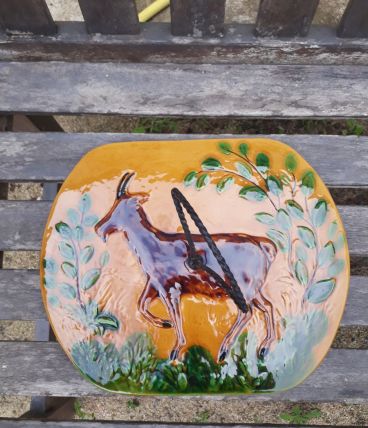 Plateau fromage chèvre, barbotine, Vallauris