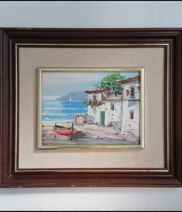 Tableau "Bord de mer"