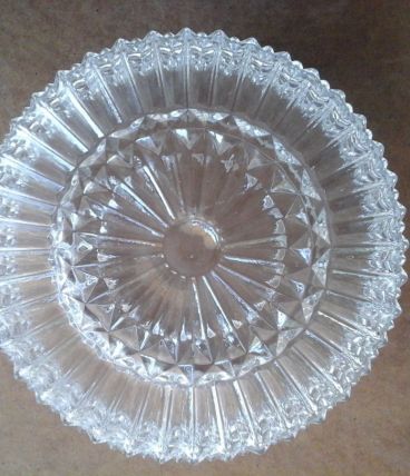 Plafonnier verre rond