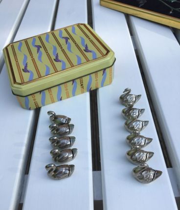 Marque-places canards et cygnes 