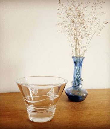 Vide poche en cristal 