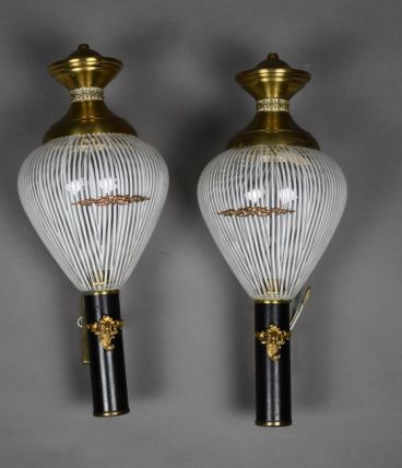 Paire d'appliques milieu XXème