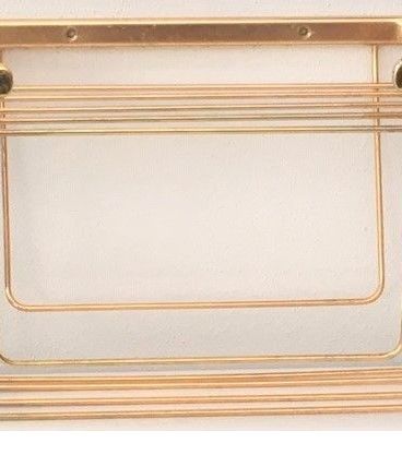 Étagère en laiton ART DÉCO 1950’s