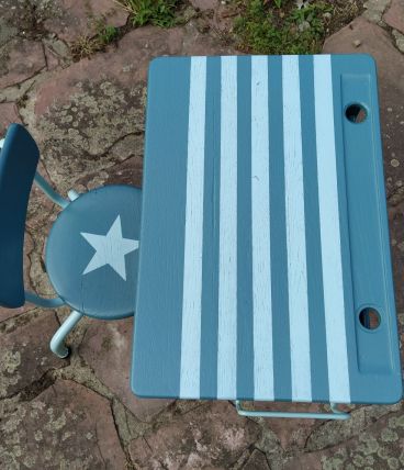 Bureau d'écolier vintage