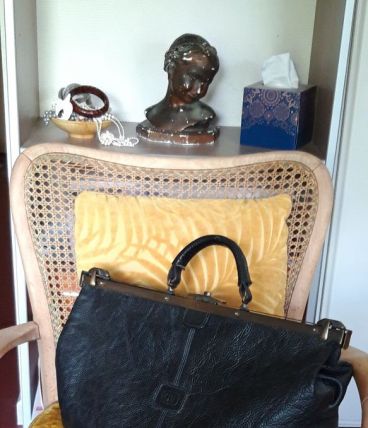 SAC DILIGENCE CUIR LORENZO VINTAGE