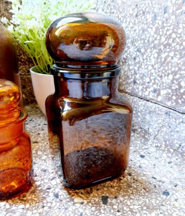 Bocal style apothicaire Ariel vintage 