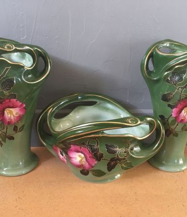 Vases et jardinière