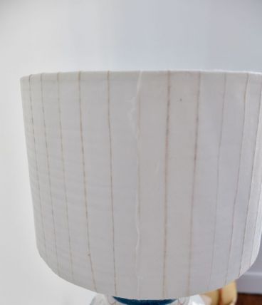 Abat-jour papier fibres naturelles