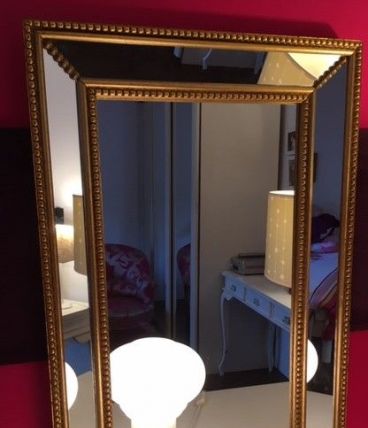 Miroir à parcloses italien  60cm x40cm 