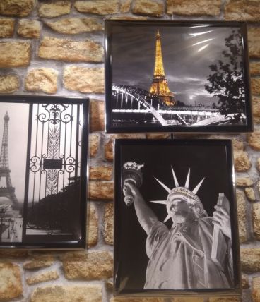 Lot de 3 cadres déco neufs