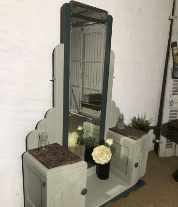Coiffeuse Art Deco psyché 