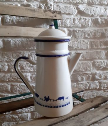 Cafetiere emaillee